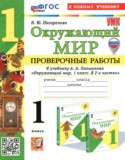 Окружающий мир 1 класс проверочные работы Погорелова Н.Ю.